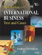 International Business | Francis Cherunilam | 