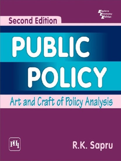 Public Policy, R. K. Sapru - Paperback - 9788120344389