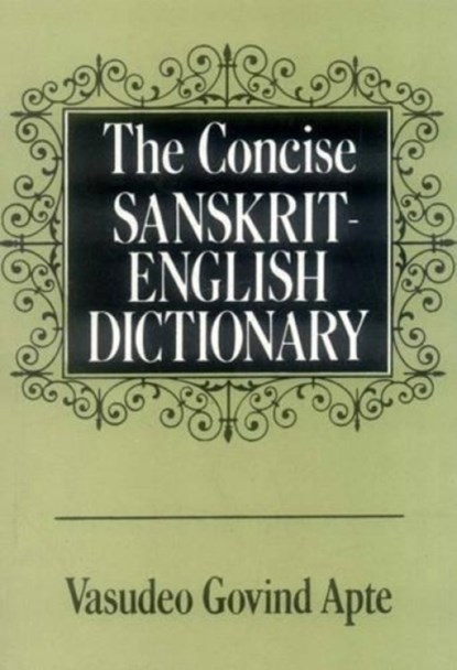 Concise Sanskrit-English Dictionary, Vasudeo Govind Apte - Paperback - 9788120801523