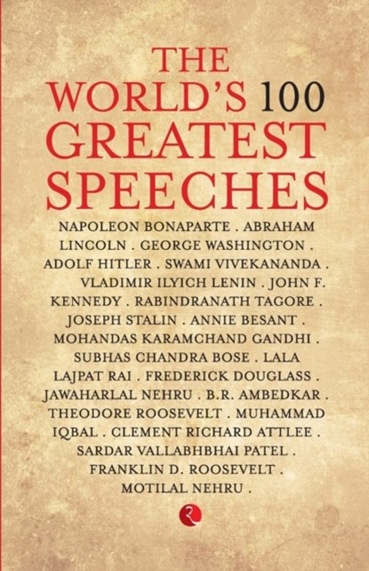 The World's 100 Greatest Speeches, niet bekend - Paperback - 9788129142122