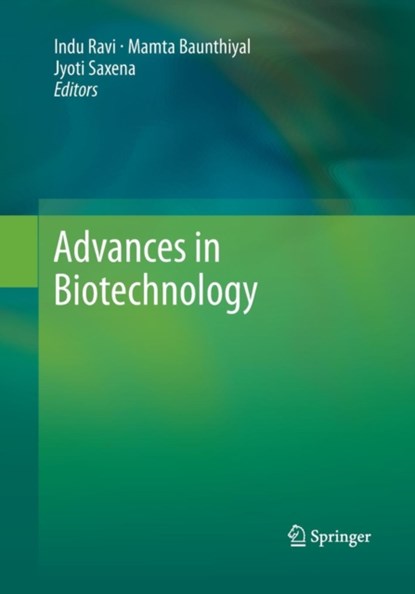 Advances in Biotechnology, niet bekend - Paperback - 9788132228912