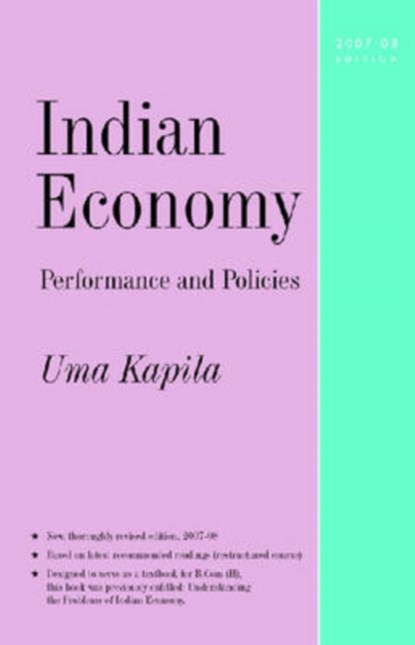 Indian Economy, Uma Kapila - Paperback - 9788171886555