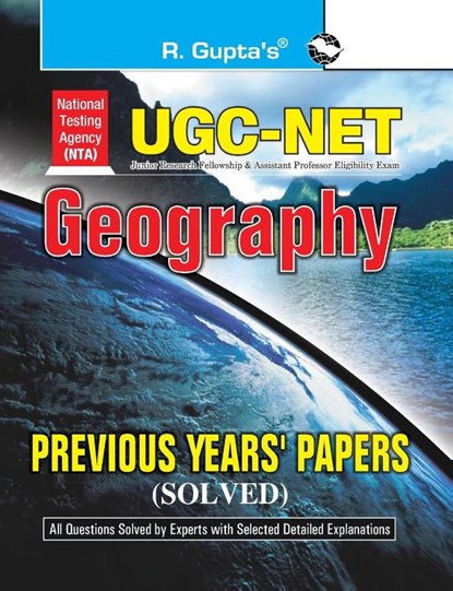 UGC Net Geography, R. Gupta - Paperback - 9788178123738