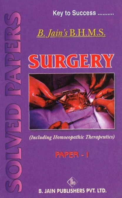Surgery -- Paper I, B Jain Publishers - Paperback - 9788180560910