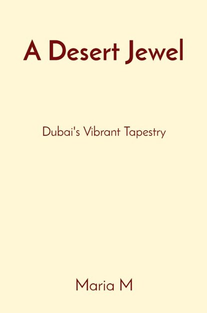 A Desert Jewel, Maria M - Paperback - 9788196837280