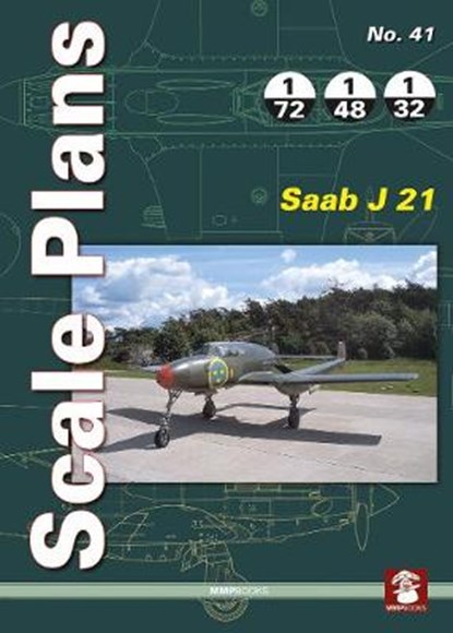 Scale Plans 41: Saab J 21, Dariusz Karnas - Paperback - 9788365281890