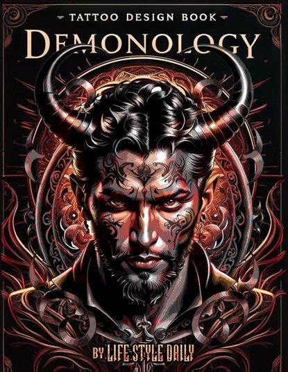 Tattoo Design Book - Demonology, Life Daily Style - Paperback - 9788367484848
