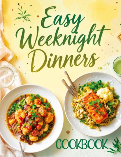 Easy Weeknight Dinners Cookbook, Quillscribe Memoirs - Paperback - 9788368294545