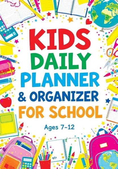 Kids Daily Planner & Organizer for School, Childlike Mischievous - Paperback - 9788368294682
