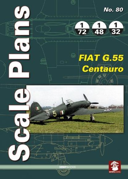 Scale Plans No. 80 FIAT G.55 Centauro, Dariusz Karnas - Paperback - 9788368377071
