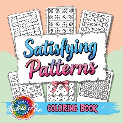 Satisfying Patterns Coloring Book, Luka Poe - Paperback - 9788368391251