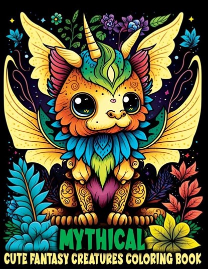 Cute Fantasy Mythical Creatures, Tone Temptress - Paperback - 9788396747624