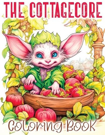 The Cottagecore: A Coloring Book Featuring a Whimsical Journey with Cottage Core, Goblincore, Mushrooms, Countryside, and Other Enchant, Tone Temptress - Paperback - 9788396864611