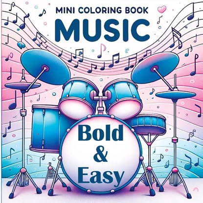 Temptress, T: Mini Coloring Book Music - Bold and Easy, Tone Temptress - Paperback - 9788397066212