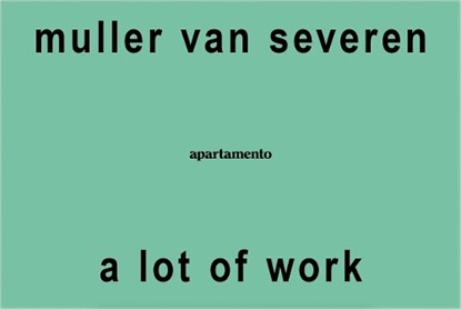 A Lot of Work, Muller Van Severen - Gebonden - 9788409833443