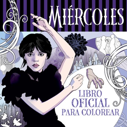 Miércoles Addams. Libro Oficial Para Colorear / Wednesday: Official Coloring Book, Varios Autores - Paperback - 9788410396777