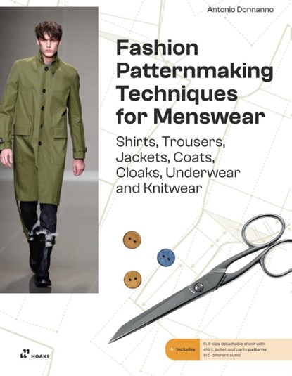 Fashion Patternmaking Techniques For Menswear, Antonio Donnanno - Paperback - 9788410650251