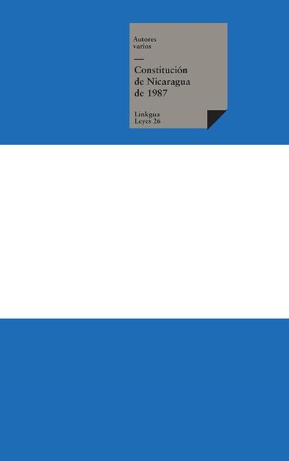 Constitución de Nicaragua de 1987, Autores Varios - Gebonden - 9788411267373