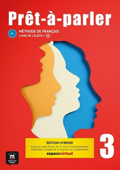 Pret-a-parler 3 Livre de leleve Ed. Hybride (B1), collectif - Paperback - 9788411571234