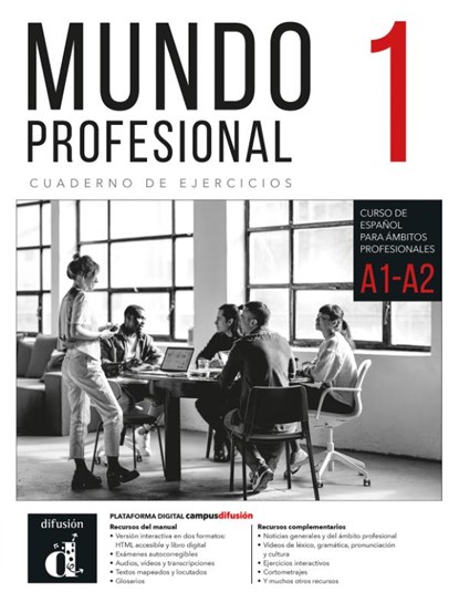 Mundo profesional 1 (A1-A2) – Cuaderno de ejercicios, niet bekend - Paperback - 9788411573252