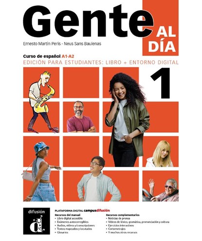 Gente al día 1 – Edición híbrida – Libro del alumno, niet bekend - Paperback - 9788411575645