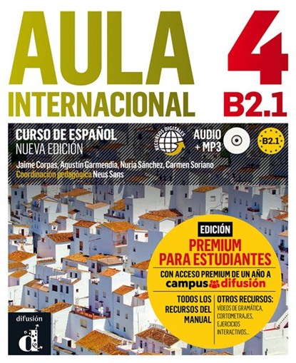 Aula Internacional 4 - Libro del alumno  Premium B2.1 Libro del alumno, niet bekend - Paperback - 9788417249540