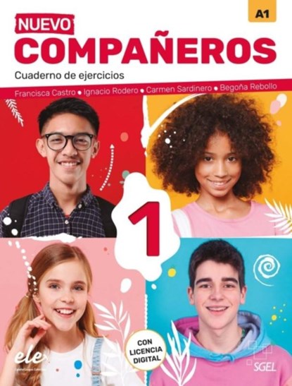 Nuevo Companeros 1 - Cuaderno de ejercicios + con licencia digital. Nueva Edicion. A1, Francisca Castro Viudez ; Begona Rebollo ; Carmen Sardinero Francos - Paperback - 9788417730468
