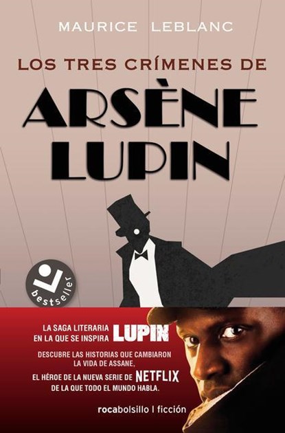 SPA-TRES CRIMENES DE ARSENE LU, Maurice Leblanc - Paperback - 9788417821876