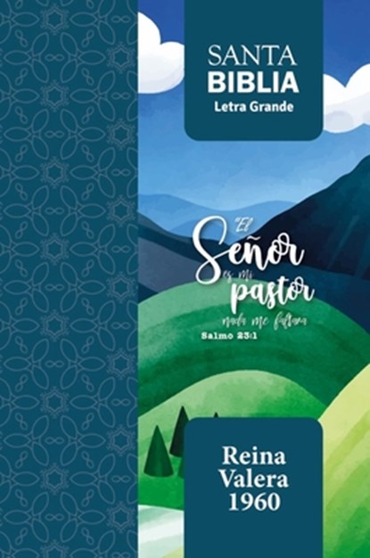 Biblia Rvr 1960 Letra Grande Tamaño Manual Salmo 23:1 Con Cierre E Índice (Bible Rvr 1960 Large Print Handsize Leatherlike Psalm 23:1 Indexed with Zip, Reina Valera 1960 - Gebonden - 9788418853326