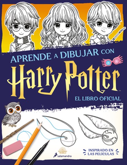 Aprende a Dibujar Con Harry Potter (El Libro Oficial). Inspirado En Las Películas / The Official Harry Potter How-To-Draw, J. K. Rowling - Paperback - 9788419275905