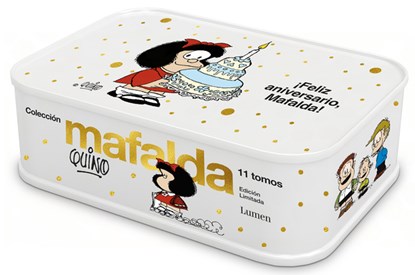 Lata Mafalda: 11 Tomos En Una Lata (Edición Feliz Aniversario, Mafalda) / Mafalda Collection: 11 Volumes in a Tin Box (Happy Anniversary Edition, Mafa, Quino - Paperback - 9788426420008