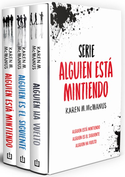 Estuche Serie Alguien Està Mintiendo (Contiene: Alguien Està Mintiendo / Alguien Es El Siguiente / Alguien Ha Vuelto) / One of Us Is Lying Box Set, Karen M. McManus - Paperback - 9788466390477