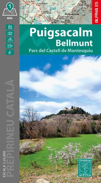 Puigsacalm Bellmunt - Parc Castell de Montesquiu, niet bekend - Gebonden - 9788470111280