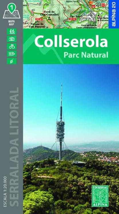 Collserola Parc Naturel, niet bekend - Gebonden - 9788470111297