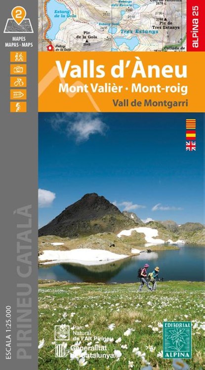 Valls d'Aneu - Mont Valier - Mont-roig / Vall de Montgarri, niet bekend - Gebonden - 9788470111792
