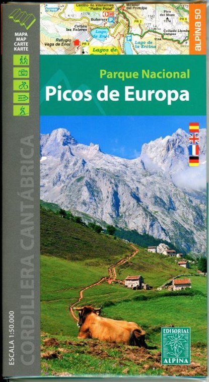 Picos de Europa PN - Cordillera Cantabrica, niet bekend - Gebonden - 9788480909617