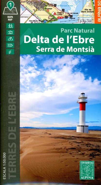 Delta de l'Ebre PN - Serra de Montsia, niet bekend - Gebonden - 9788480909983