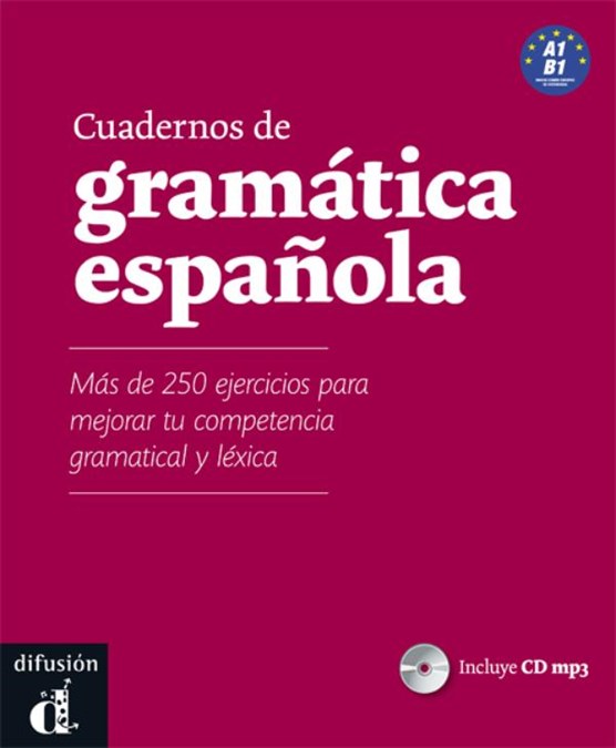 Cuadernos de gramática española A1-B1 + CD A1-B1 Cuadernos de gramática