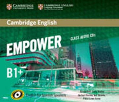 Cambridge English Empower for Spanish Speakers B1+ Class Audio CDs (4), Doff Adrian Doff ; Thaine Craig Thaine ; Puchta Herbert Puchta ; Stranks Jeff Stranks ; Lewis-Jones Peter Lewis-Jones - AVM - 9788490367155