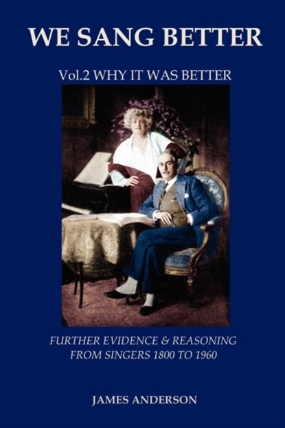 We Sang Better, James Anderson - Paperback - 9788494047794