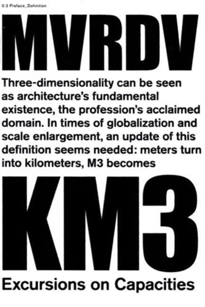 Km3-Excursions on Capacities, Mvrdv - Gebonden - 9788495951854