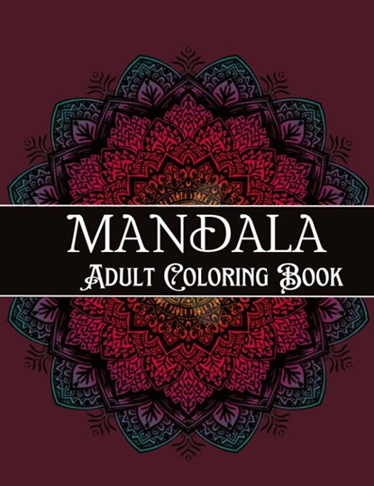 Mandala Adult Coloring Book, Tom Willis Press - Paperback - 9788677350086