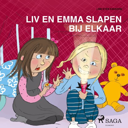 Liv en Emma slapen bij elkaar, Line Kyed Knudsen - Luisterboek MP3 - 9788726122367