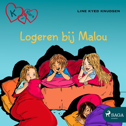 K van Klara 4 - Logeren bij Malou, Line Kyed Knudsen - Luisterboek MP3 - 9788726122374