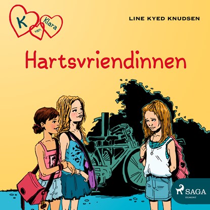 K van Klara 1 - Hartsvriendinnen, Line Kyed Knudsen - Luisterboek MP3 - 9788726122404