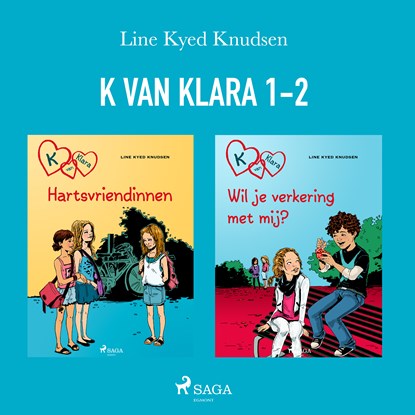 K van Klara 1-2, Line Kyed Knudsen - Luisterboek MP3 - 9788726143225