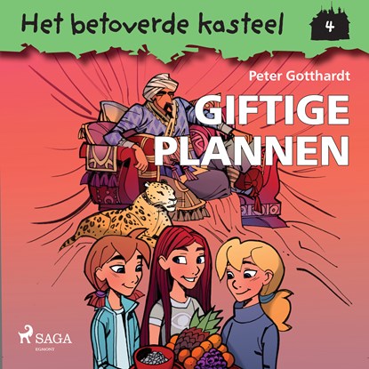 Het betoverde kasteel 4 – Giftige plannen, Peter Gotthardt - Luisterboek MP3 - 9788726354294