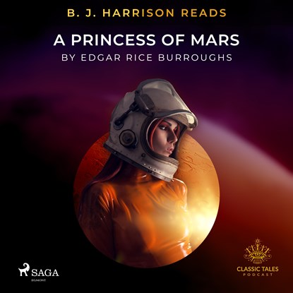 B.J. Harrison Reads A Princess of Mars, Edgar Rice Burroughs - Luisterboek MP3 - 9788726573848