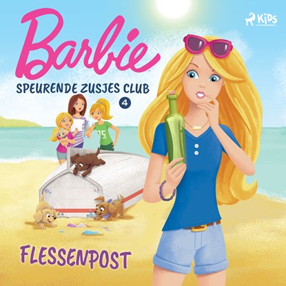 Barbie Speurende Zusjes Club 4 - Flessenpost, Mattel - Luisterboek MP3 - 9788726850543