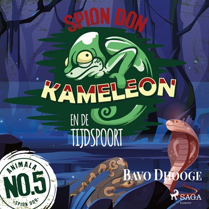 Spion Don Kameleon en de Tijdspoort, Bavo Dhooge - Luisterboek MP3 - 9788726953770